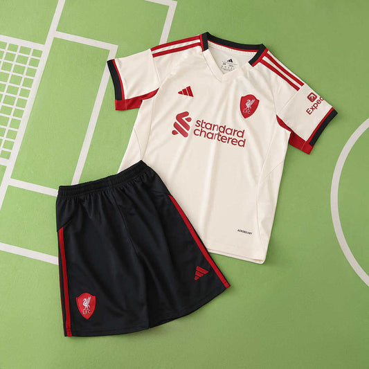 25/26 Liverpool F.C. Visitante Conjunto infantil · Referencia del proveedor: 207204162