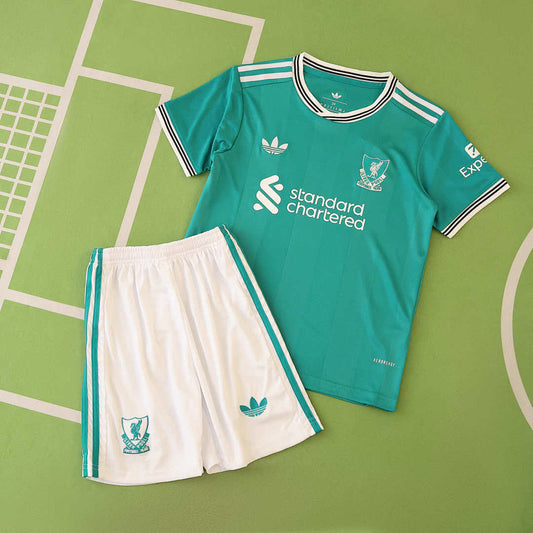 25/26 Liverpool F.C. Tercera Conjunto infantil · Referencia del proveedor: 207204197