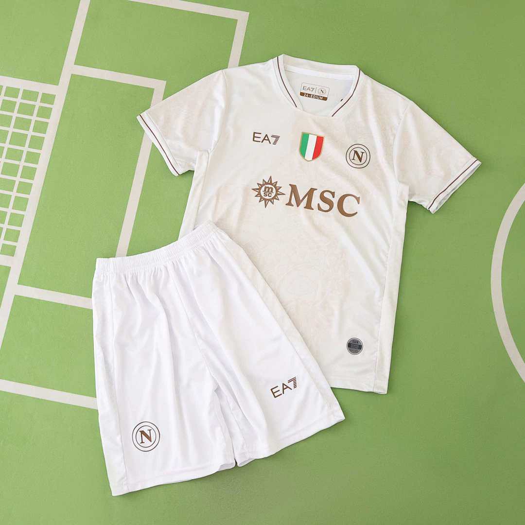 25/26 S.S.C. Napoli Visitante Conjunto infantil · Referencia del proveedor: 208073668