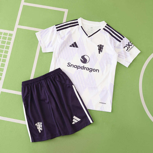 25/26 Manchester United F.C. Visitante Conjunto infantil · Referencia del proveedor: 208448953