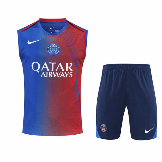 25/26 Paris Saint-Germain F.C. Conjunto de entrenamiento sin mangas Fan · Referencia del proveedor: 212948922