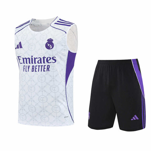 25/26 Real Madrid CF Conjunto de entrenamiento sin mangas Fan · Referencia del proveedor: 212948926