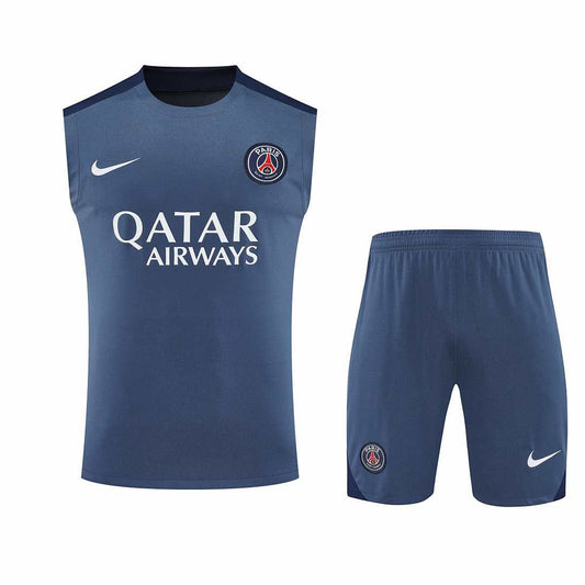 25/26 Paris Saint-Germain F.C. Conjunto de entrenamiento sin mangas Fan · Referencia del proveedor: 212948964