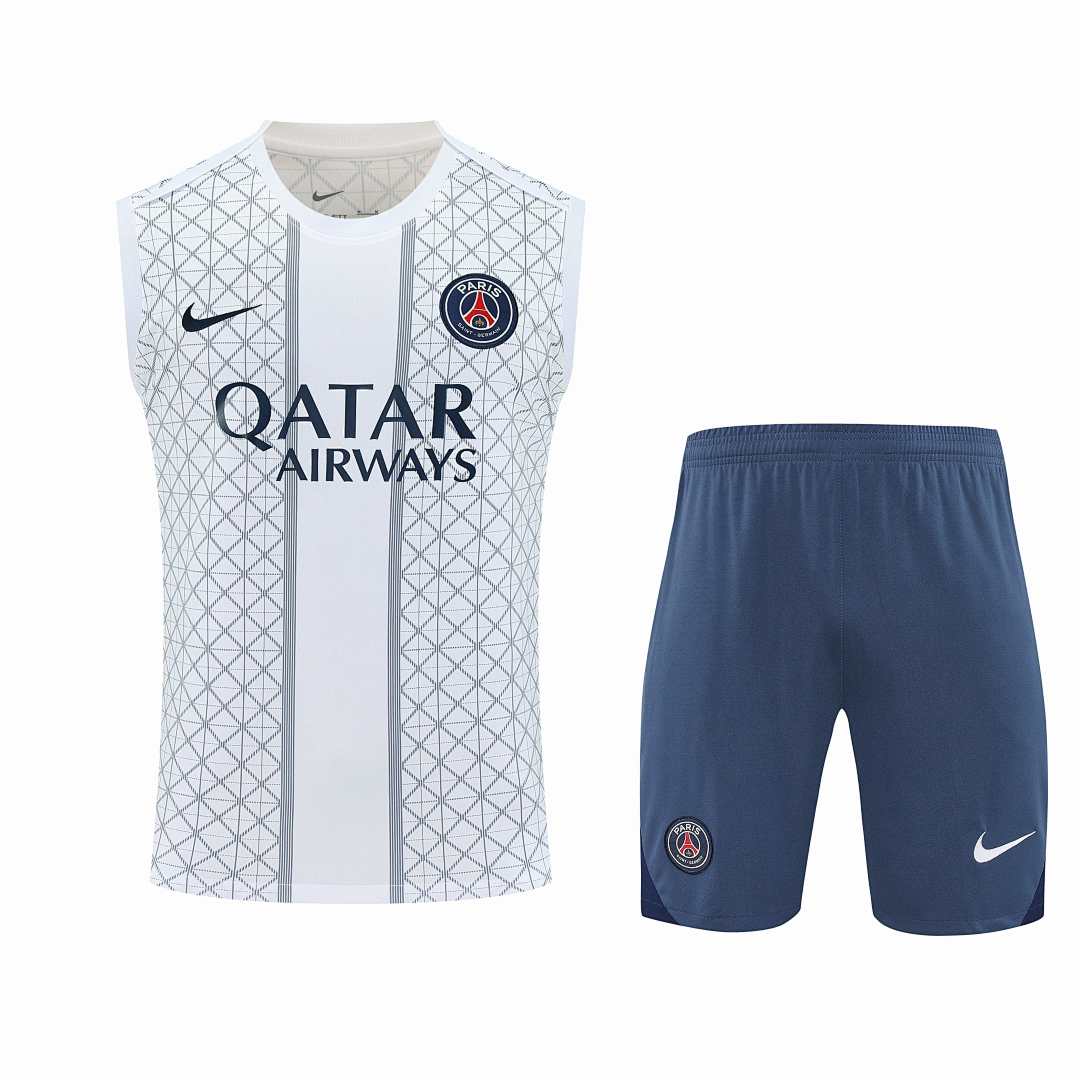 25/26 Paris Saint-Germain F.C. Conjunto de entrenamiento sin mangas Fan · Referencia del proveedor: 212948971