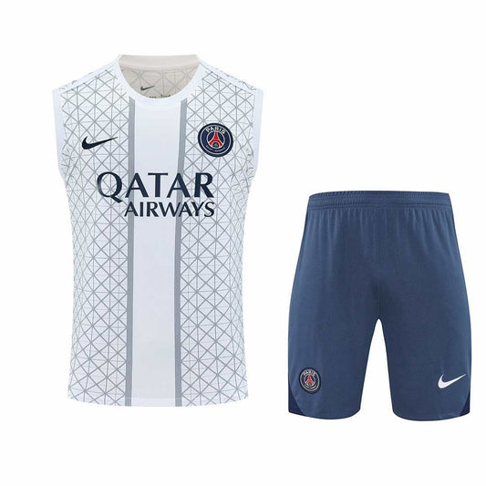 25/26 Paris Saint-Germain F.C. Conjunto de entrenamiento sin mangas Fan · Referencia del proveedor: 212948971