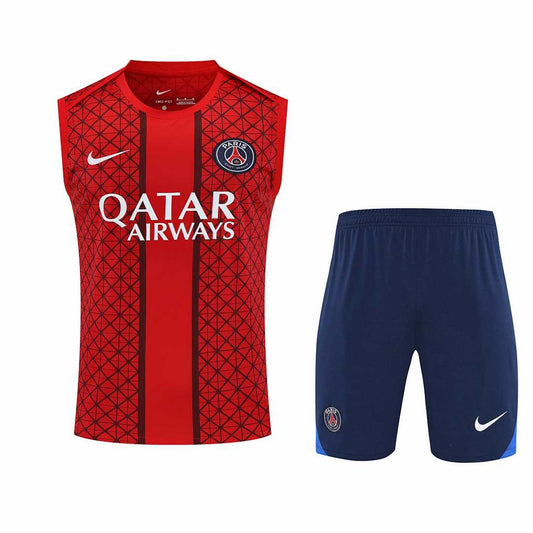 25/26 Paris Saint-Germain F.C. Conjunto de entrenamiento sin mangas Fan · Referencia del proveedor: 212948991
