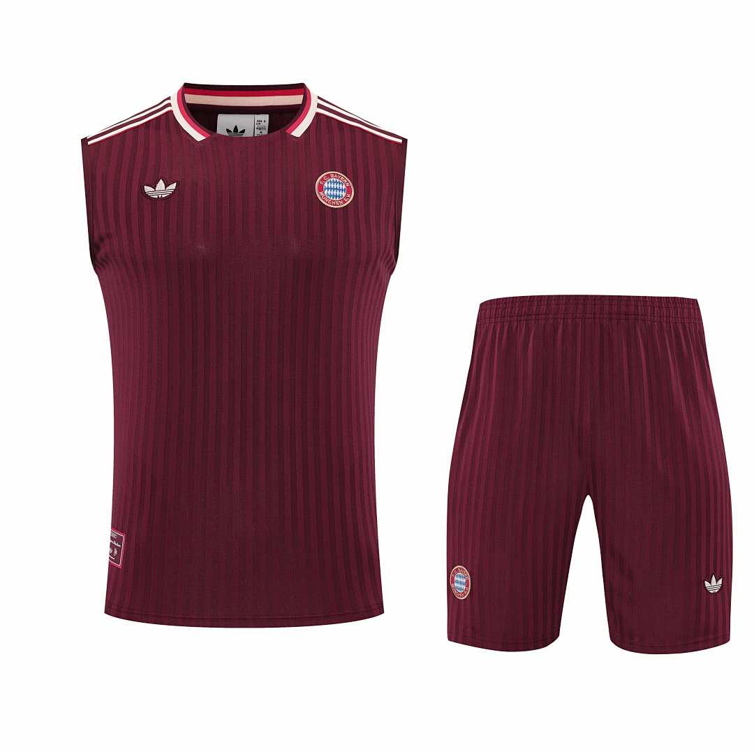 25/26 Fußball-Club Bayern München Conjunto de entrenamiento sin mangas Fan · Referencia del proveedor: 212948998