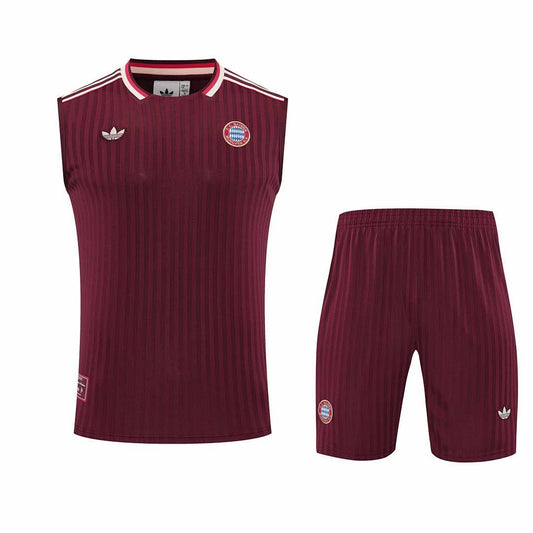 25/26 Fußball-Club Bayern München Conjunto de entrenamiento sin mangas Fan · Referencia del proveedor: 212948998