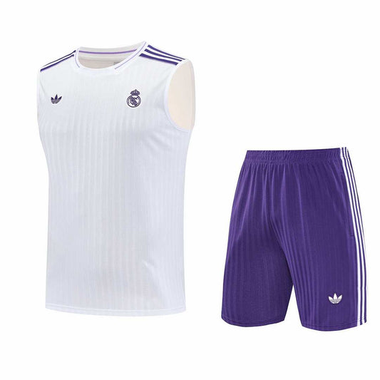 25/26 Real Madrid CF Conjunto de entrenamiento sin mangas Fan · Referencia del proveedor: 212949014