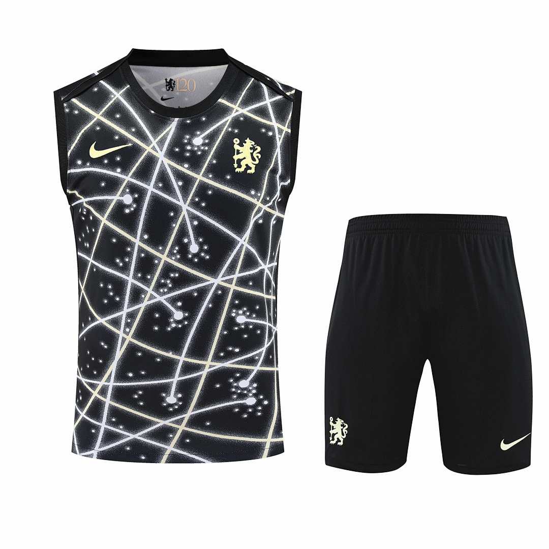 25/26 Chelsea F.C. Conjunto de entrenamiento sin mangas Fan · Referencia del proveedor: 212953378