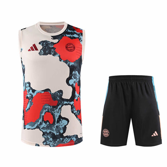 25/26 Fußball-Club Bayern München Conjunto de entrenamiento sin mangas Fan · Referencia del proveedor: 212953612