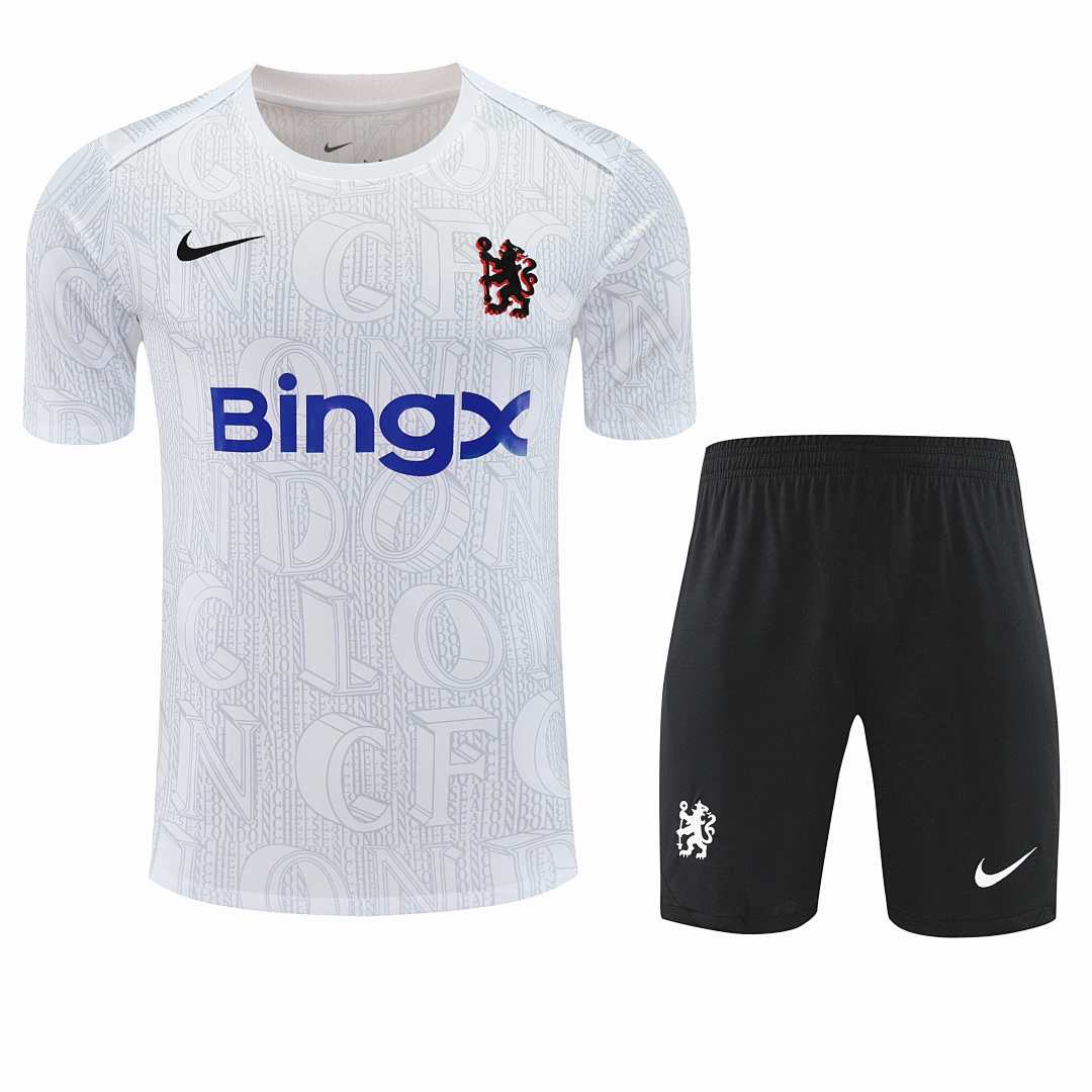 25/26 Chelsea F.C. Conjunto de entrenamiento de manga corta Fan · Referencia del proveedor: 212961129