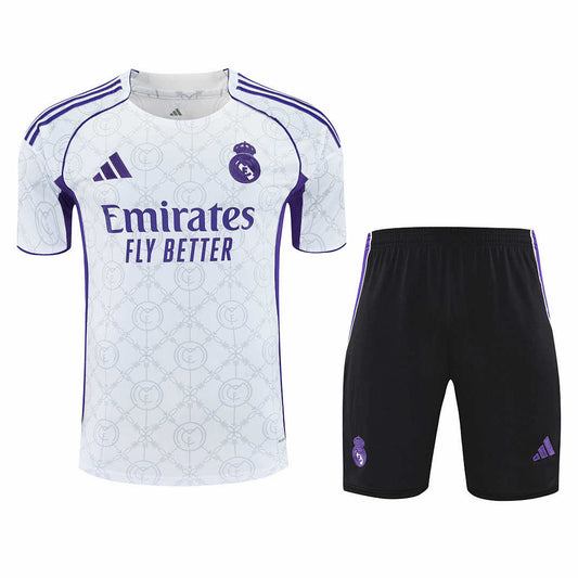 25/26 Real Madrid CF Conjunto de entrenamiento de manga corta Fan · Referencia del proveedor: 212961234
