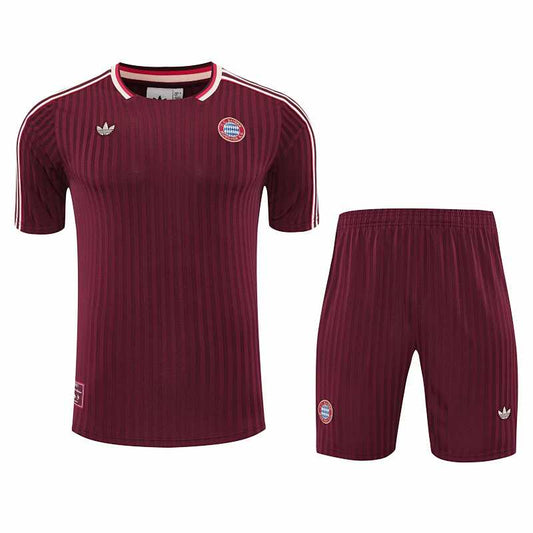 25/26 Fußball-Club Bayern München Conjunto de entrenamiento de manga corta Fan · Referencia del proveedor: 212961349