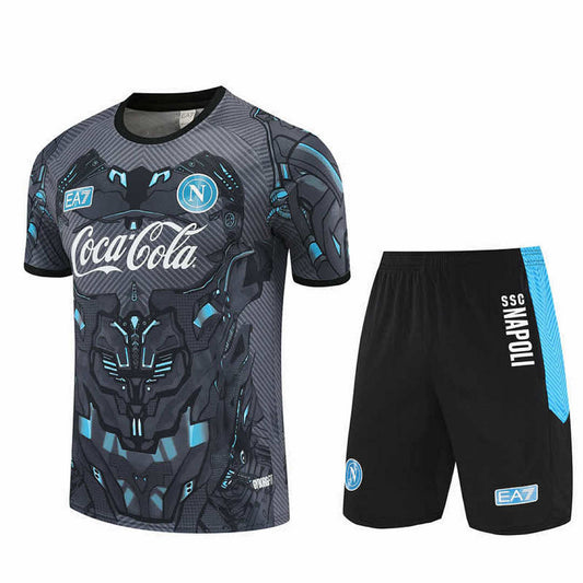 25/26 S.S.C. Napoli Conjunto de entrenamiento de manga corta Fan · Referencia del proveedor: 212988526