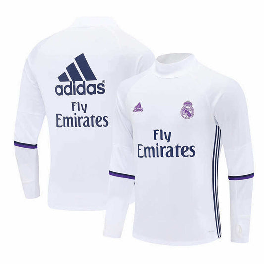 16/17 Real Madrid CF white Chándal de media cremallera · Referencia del proveedor: 212988643