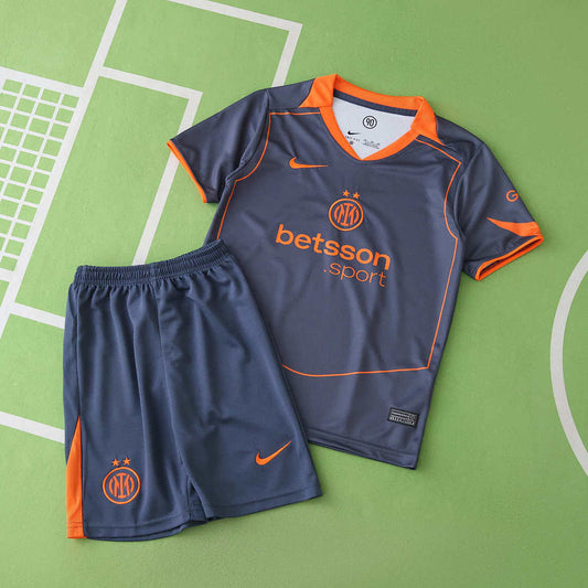 25/26 F.C. Internazionale Milano Tercera Conjunto infantil · Referencia del proveedor: 215393478