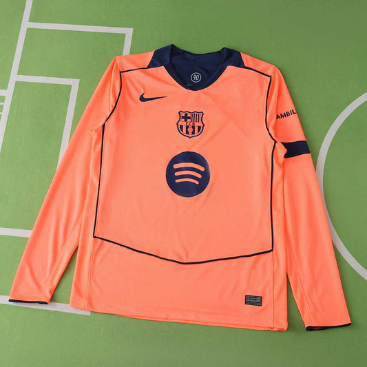 25/26 FC Barcelona / Barça Tercera Long sleeve Fan · Referencia del proveedor: 216308041