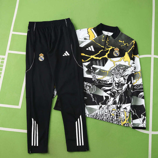 25/26 Real Madrid CF Marvel Black Chándal de media cremallera · Referencia del proveedor: 221483832