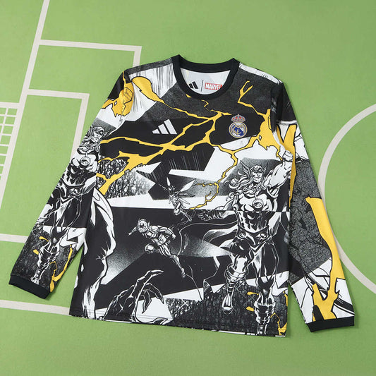 25/26 Real Madrid CF Marvel White Concept Long sleeve Fan · Referencia del proveedor: 222924156