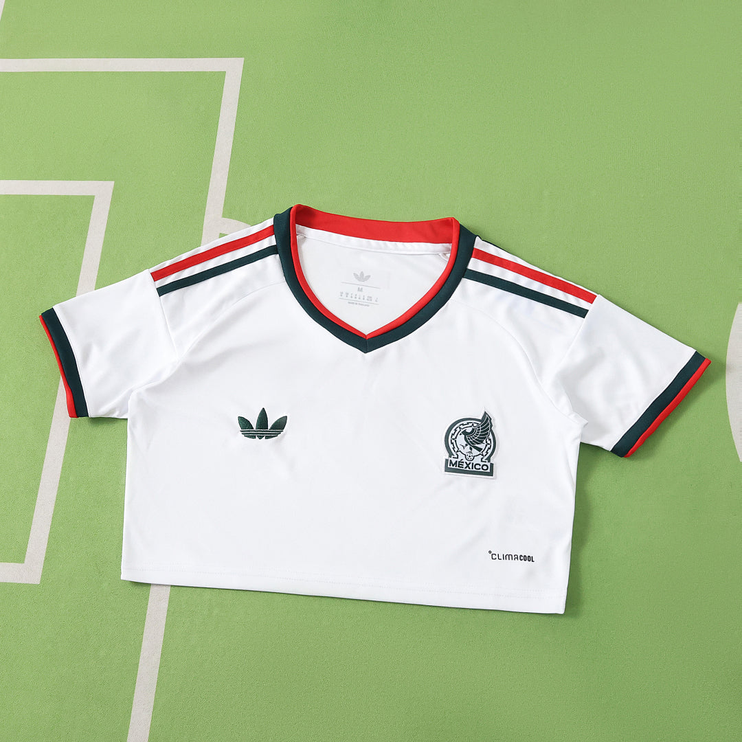 20/26 FIFA World Cup Mexico Visitante Cropped Camiseta · Referencia del proveedor: 236043550
