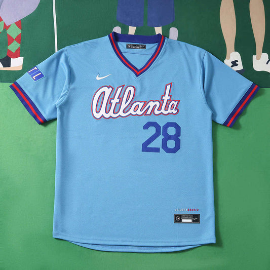 26/27 MLB Atlanta Braves 28#OLSON · Referencia del proveedor: 236321490