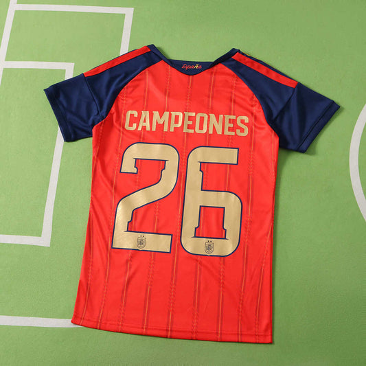 20/26 FIFA World Cup Spain Local champion Camiseta de mujer two star · Referencia del proveedor: 247262710