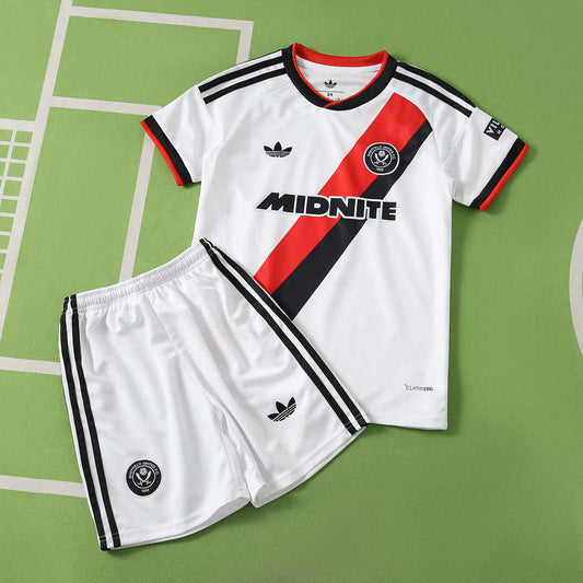 26/27 Sheffield United F.C. Visitante Conjunto infantil · Referencia del proveedor: 249939858
