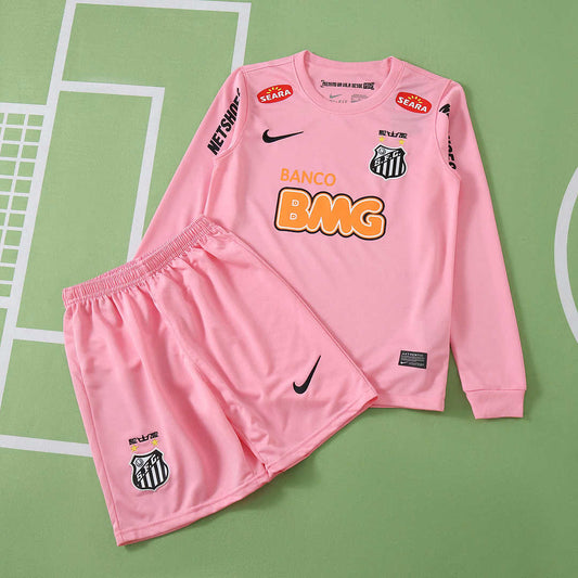 12/13 Santos FC Pink Retro Manga larga Conjunto infantil · Referencia del proveedor: 254299232