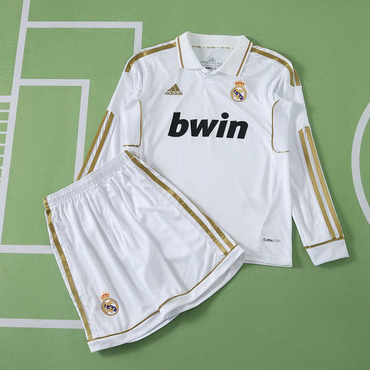 11/12 Real Madrid CF Local Retro Manga larga Conjunto infantil · Referencia del proveedor: 254299368