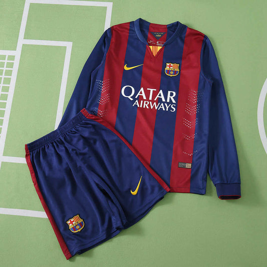 14/15 FC Barcelona / Barça Local Retro Manga larga Conjunto infantil · Referencia del proveedor: 254299497