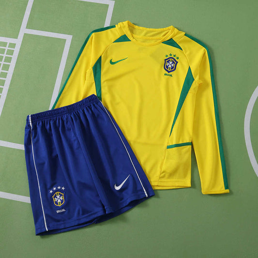 20/02 Brazil Local Retro Manga larga Conjunto infantil · Referencia del proveedor: 254299592