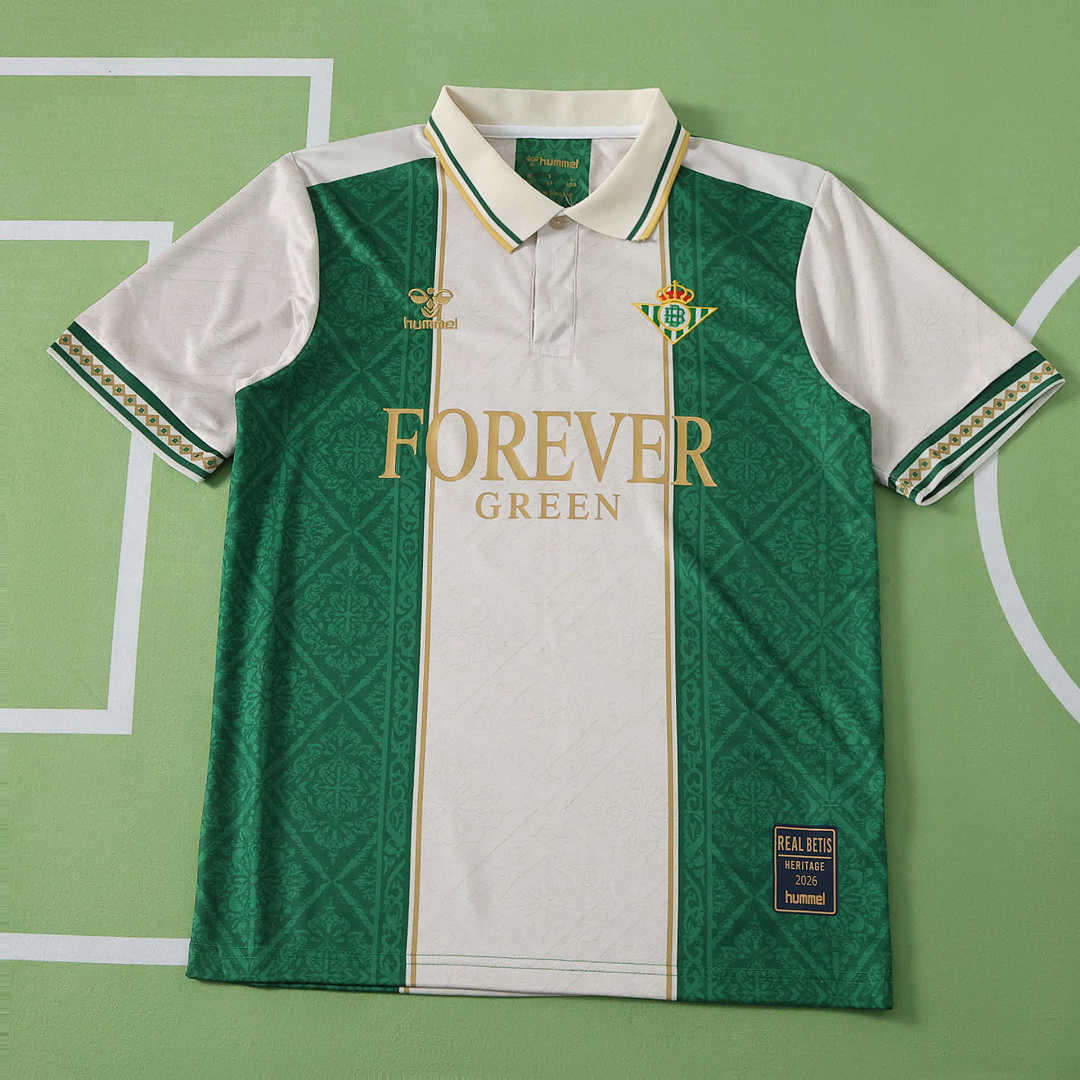 26/27 Real Betis Balompié Retro Edición urbana Fan · Referencia del proveedor: 255764450