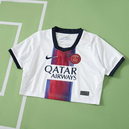 26/27 Paris Saint-Germain F.C. Visitante Cropped Camiseta · Referencia del proveedor: 255969937