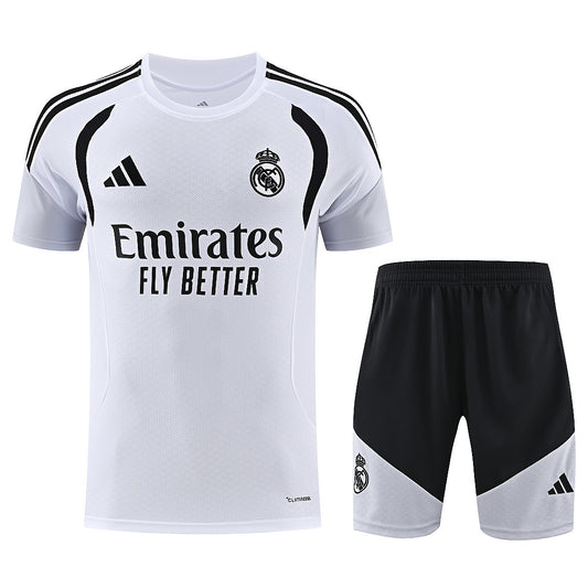 26/27 Real Madrid CF Conjunto de entrenamiento de manga corta Fan · Referencia del proveedor: 258149134