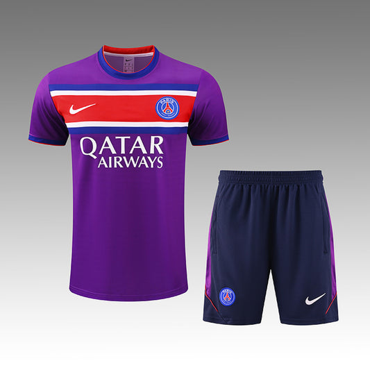 26/27 Paris Saint-Germain F.C. Conjunto de entrenamiento de manga corta Fan · Referencia del proveedor: 258152104