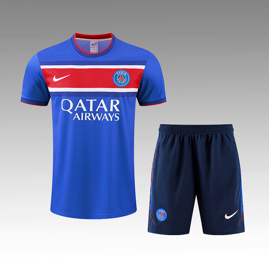 26/27 Paris Saint-Germain F.C. Conjunto de entrenamiento de manga corta Fan · Referencia del proveedor: 258152513