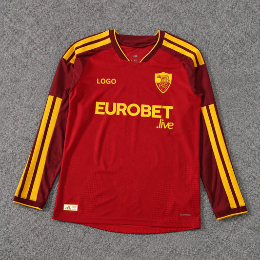 26/27 A.S. Roma Local Manga larga Player · Referencia del proveedor: 258292012
