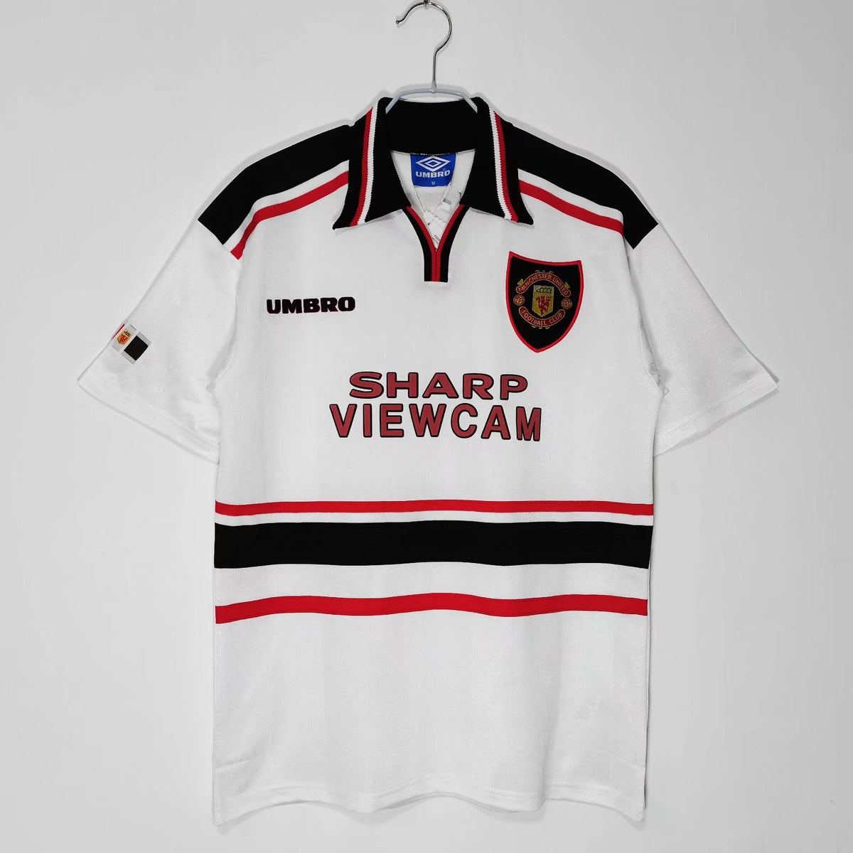 Manchester United · Visitante 1998 · Retro · Vista frontal
