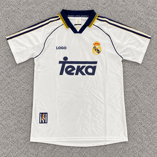 Real Madrid · Local 99/00 · Retro · alfombra gris