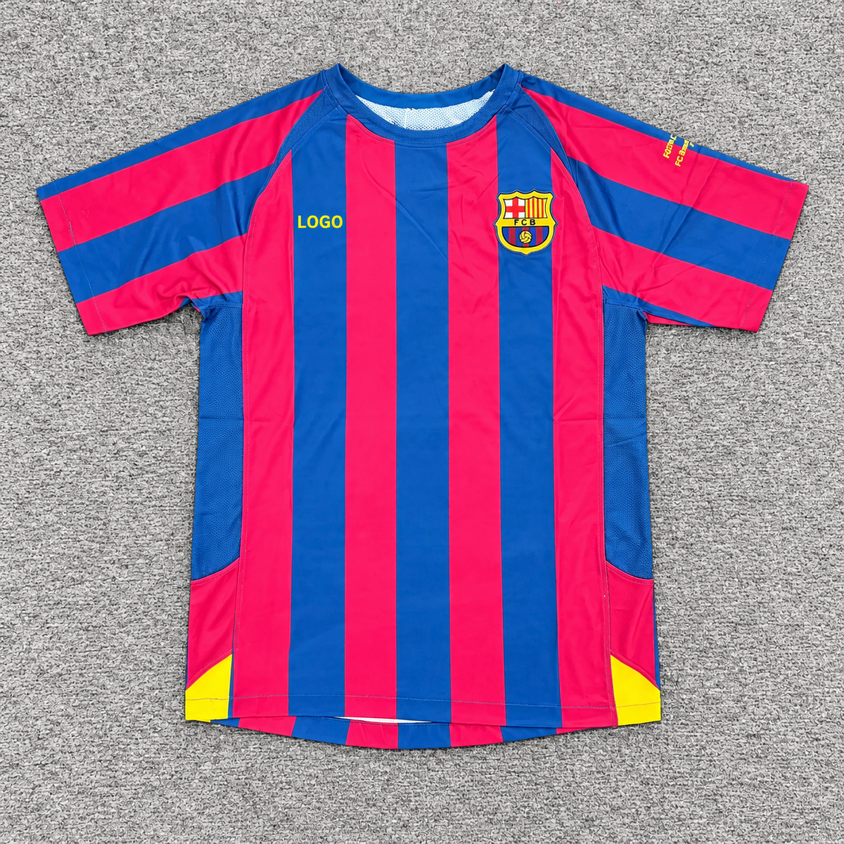 FC Barcelona · Local 05/06 · Retro · alfombra gris