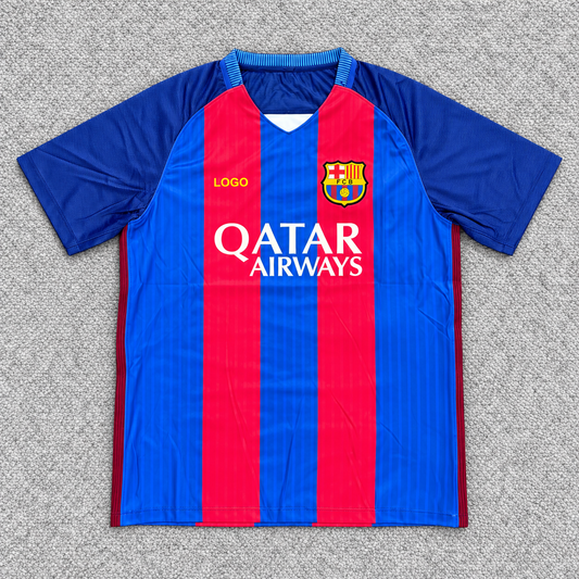 FC Barcelona · Local 16/17 · Retro · alfombra gris